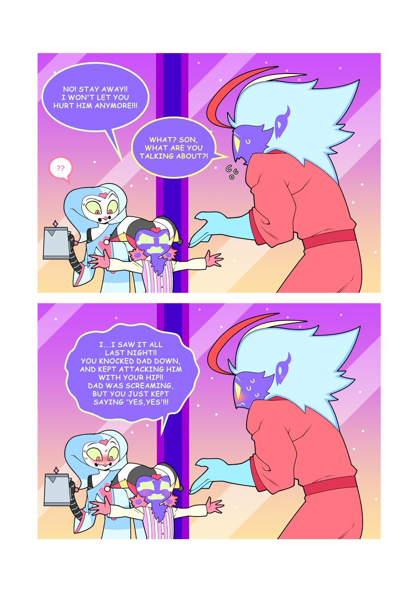 asmodeus comic 3 HelluvaBoss HelluvaBossFanart AsmodeusHelluvaBoss  Fizzarolli