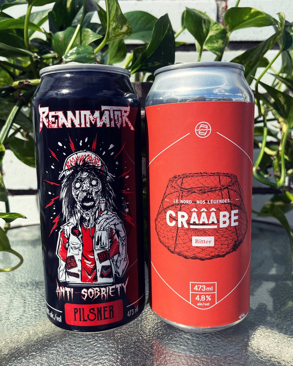 MojoRisenJam's tweet image. Allô🍻
Voici les 2 bières que nous avons présentées vendredi dernier sur #Twitch

There are the 2 craft beers we reviewed on last friday stream! 

#pilsner #lassomption #bitter #baiecomeau #microbrasserie #craftbeer