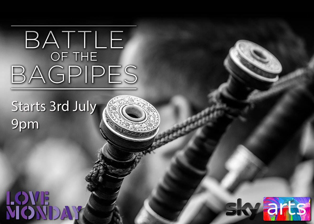 Looking for something to watch over the summer, then check out ‘Battle of the Bagpipes’ featuring our very own Renfrewshire Schools’ Pipe Band!!  Starting Wednesday 3rd of July on Sky Arts 🎶🏴󠁧󠁢󠁳󠁣󠁴󠁿
