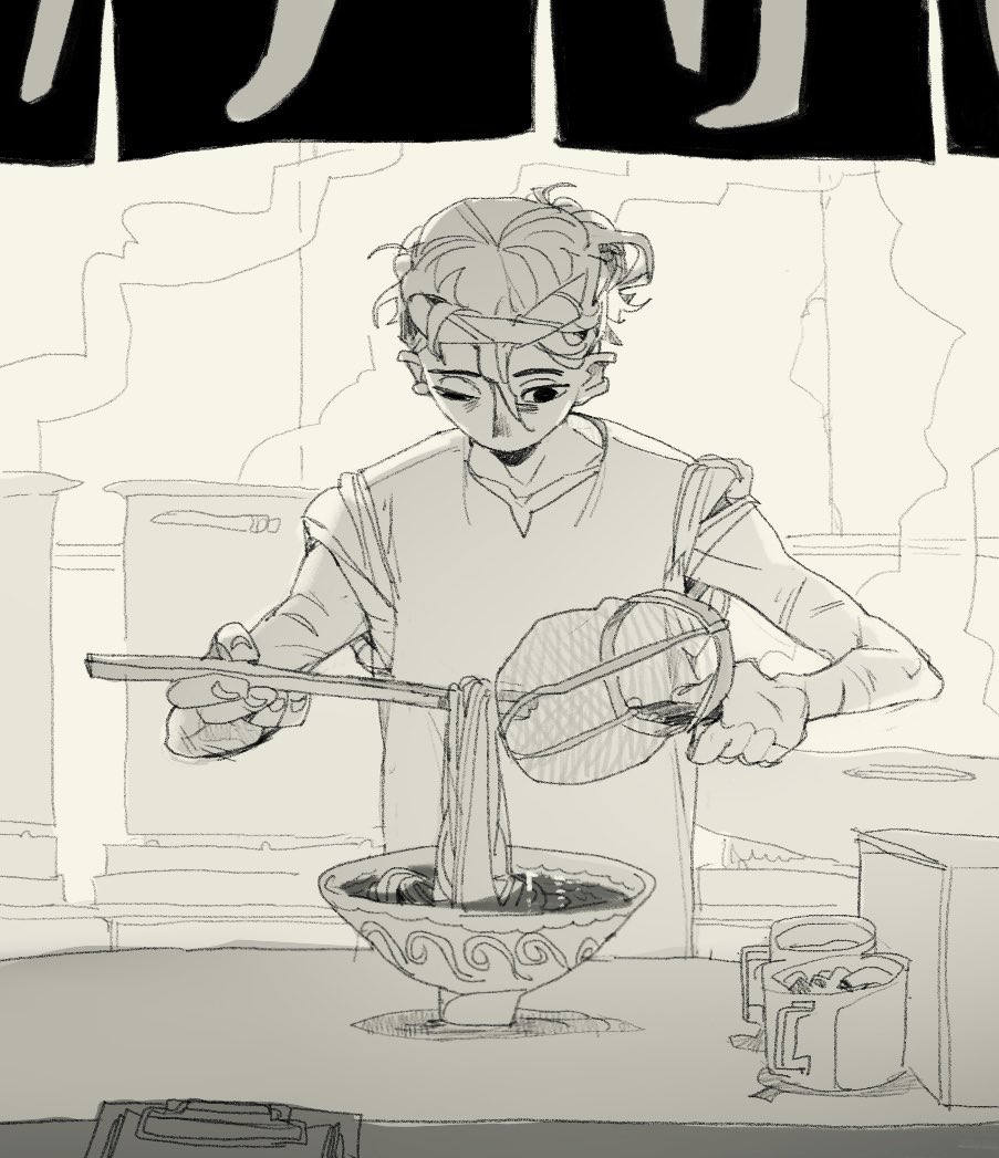 SquareCloud7310's tweet image. (spoiler
Mithrun going from a twisted pretentious kid to a cynical soldier, to a dm, to a corpse not being able to get out of bed, to a functioning gym bro, to a canary captain, to a ramen chef is one of the most inspiring character arc
