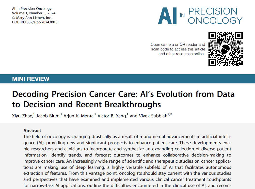 Vivek Subbiah, MD tweet media