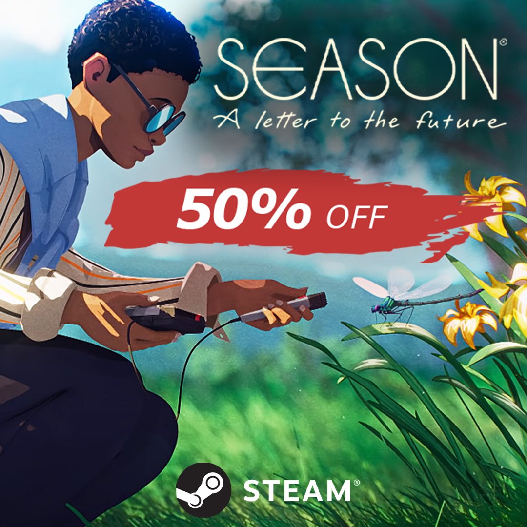 It's that time once again! The #SteamSummerSale is on right now and you can get SEASON: A letter to the future for a huge 50% discount! 🚲
#indiegames #playseason

Grab it now! ⤵️

store.steampowered.com/app/695330/SEA…