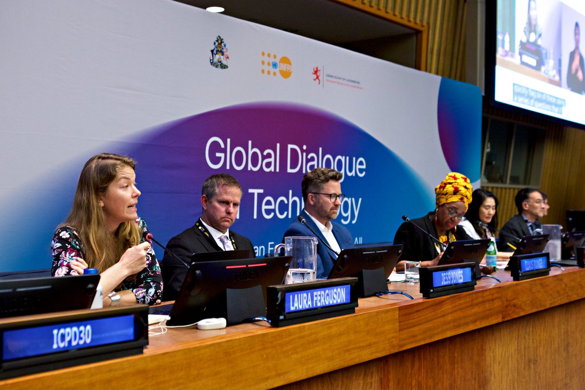 Just wrapped up an impactful session at the #ICPD30 Global Tech Dialogue on women-centric R&amp;D!🌟We explored investment gaps, underfunding, and lack of representation in trials. 

Let’s prioritize women’s health with funding, inclusive research &amp; collaboration!✨

#GenderEquity