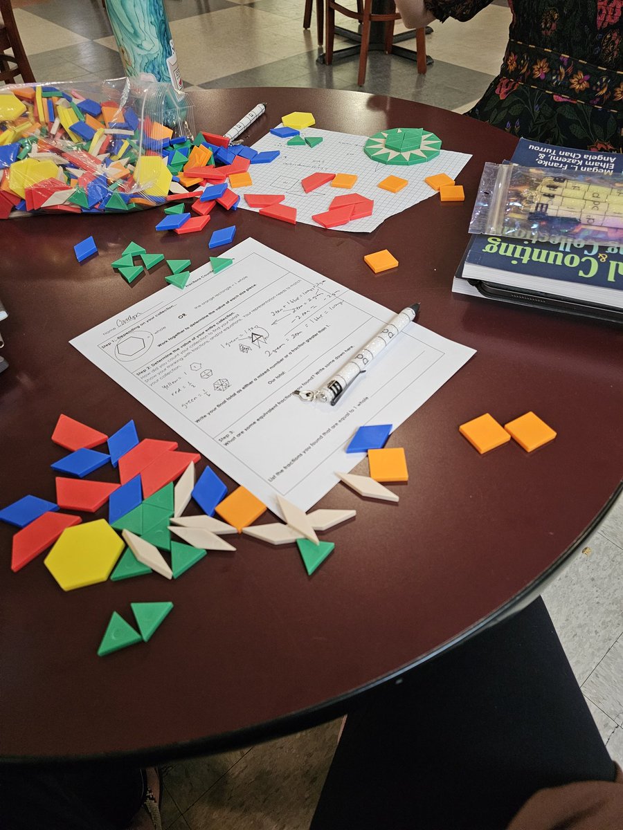Professional Development Play Dates (PD²) (@prodevplaydates) on Twitter photo Too much fun with pattern blocks counting our collection!
If this looks fun to you and you're in the Seattle area, join us <a href="/janaki_aleena/">Janaki Nagarajan</a> <a href="/thinksci/">Carolyn Colley, PhD</a> for Days of Play k-8 teacher PD!
July with repeated sessions in August. STEM clock hours available
bit.ly/ProDevPlayDates Too much fun with pattern blocks counting our collection!
If this looks fun to you and you're in the Seattle area, join us <a href="/janaki_aleena/">Janaki Nagarajan</a> <a href="/thinksci/">Carolyn Colley, PhD</a> for Days of Play k-8 teacher PD!
July with repeated sessions in August. STEM clock hours available
bit.ly/ProDevPlayDates