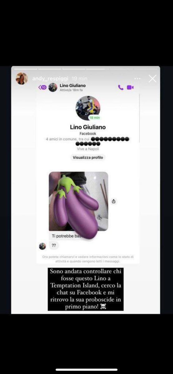 Uno che invita le foto del proprio cazzo a random per me è proprio umuncolo schifoso. 
Qui si sta andando oltre.
Non è solo mancanza di rispetto nei confronti della fidanzati, ma proprio al genere femminile.
Mi viene lo sbocco. È violenza questa. #temptationisland