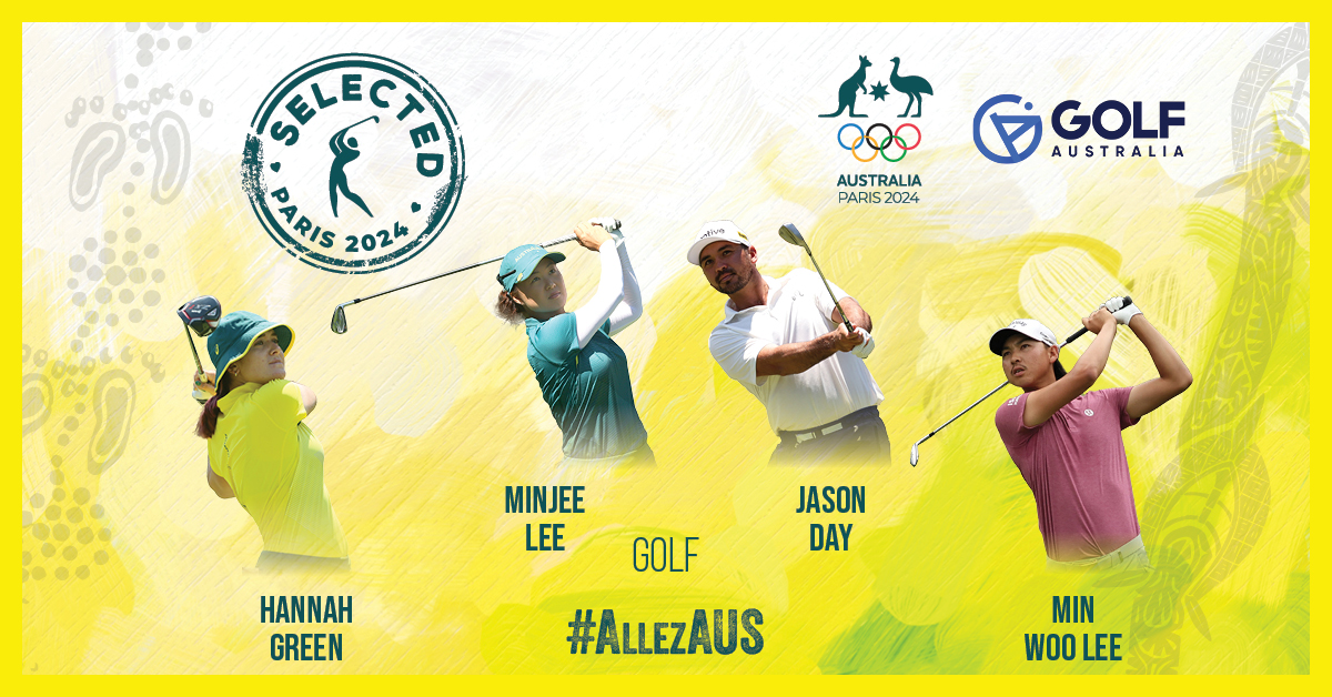 AUS Olympic Team (@ausolympicteam) on Twitter photo A history-making quartet of Minjee Lee, Min Woo Lee, Jason Day and Hannah Green will represent Australia in Paris following their official selection to the Team today.
👉 teama.us/GolfSelections…
#AllezAUS | <a href="/GolfAust/">Golf Australia ⛳️</a> | <a href="/MinWoo27Lee/">Min Woo Lee</a> | <a href="/MinJeeGolf/">Minjee Lee</a> | <a href="/JDayGolf/">Jason Day</a> | <a href="/HannahGreenGolf/">Hannah Green</a> A history-making quartet of Minjee Lee, Min Woo Lee, Jason Day and Hannah Green will represent Australia in Paris following their official selection to the Team today.
👉 teama.us/GolfSelections…
#AllezAUS | <a href="/GolfAust/">Golf Australia ⛳️</a> | <a href="/MinWoo27Lee/">Min Woo Lee</a> | <a href="/MinJeeGolf/">Minjee Lee</a> | <a href="/JDayGolf/">Jason Day</a> | <a href="/HannahGreenGolf/">Hannah Green</a>