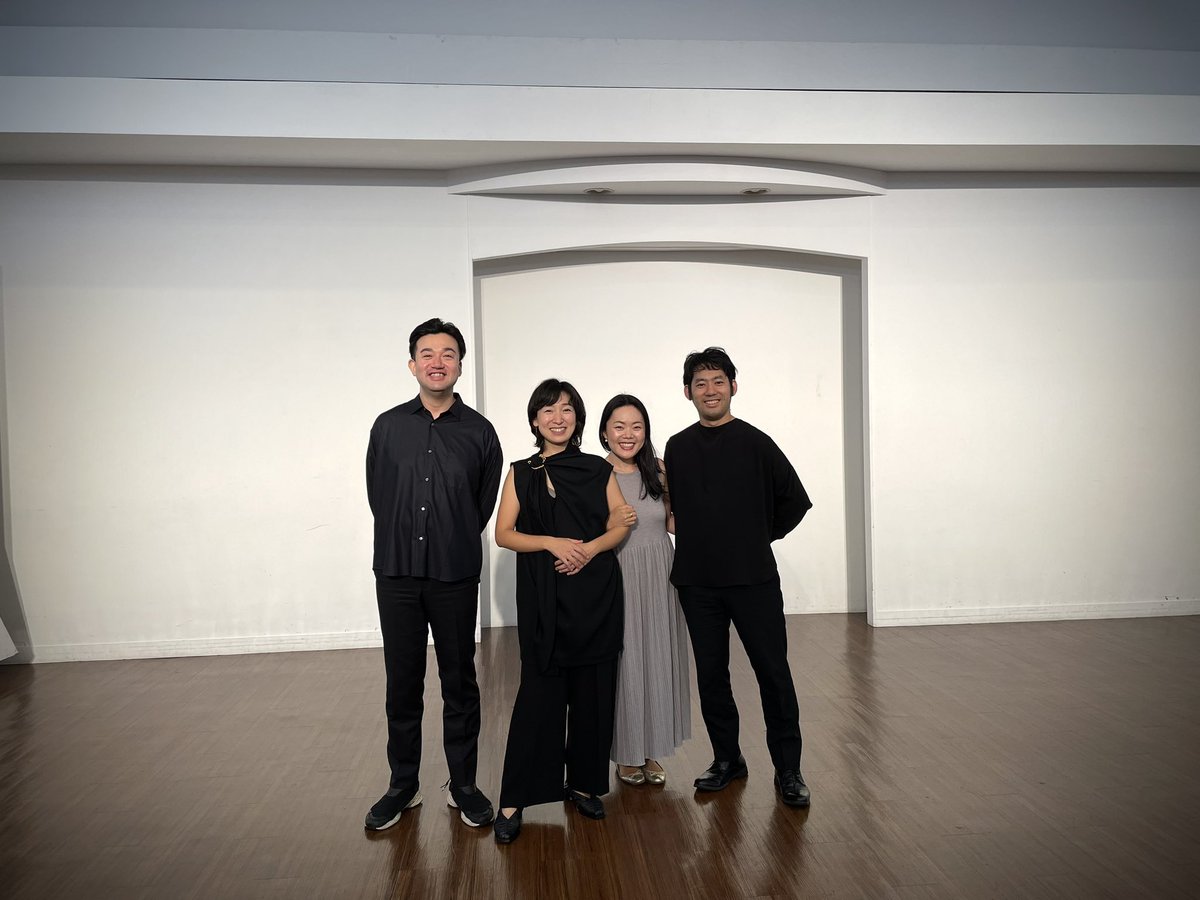 2年ぶりとなったアミティ・カルテット弦楽四重奏リサイタル2024〜バルトーク弦楽四重奏曲全曲演奏チクルスvol.2が昨日終演いたしました！見守ってくださった皆様、ありがとうございました✨来年は結成10周年ということで、特別な内容の公演にしたいなと画策中です。どうぞお楽しみに♪