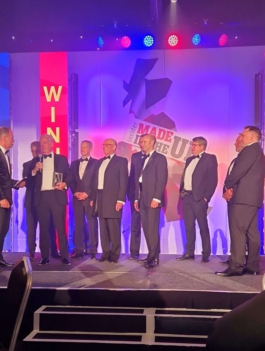 Next up is the Manufacturing Innovation Award. The winner is Aurrigo International from the Midlands #insidermadeinuk