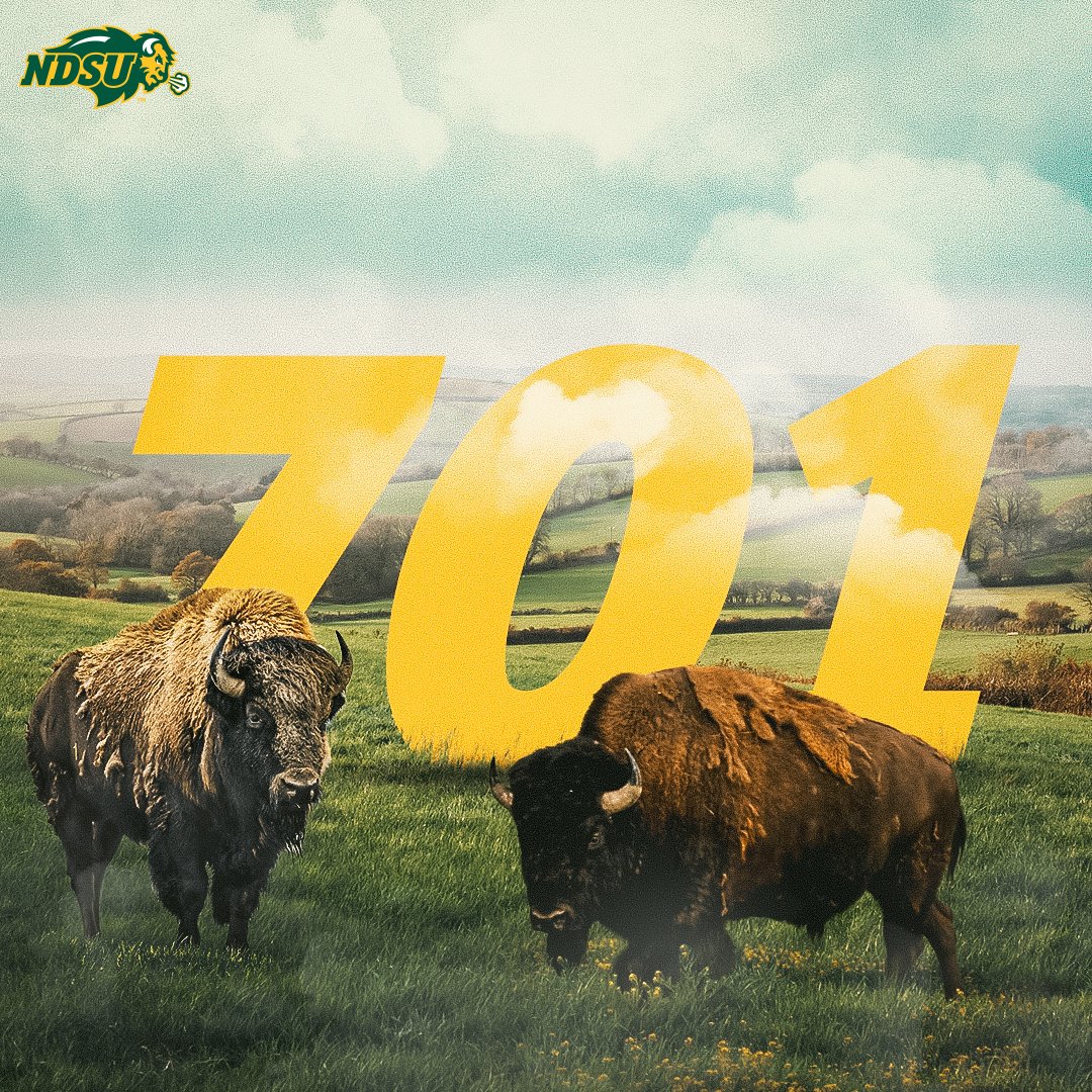 Ain't no place under the sun that's better than the 7-0-1

Happy 701 Day Bison Nation, we couldn't ask for a better place to call home!