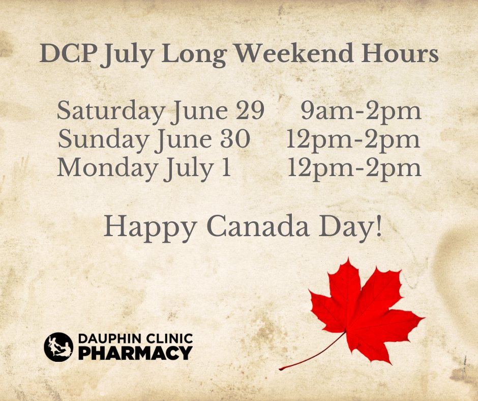 Dauphin Pharmacy (@dauphinpharmacy) on Twitter photo 