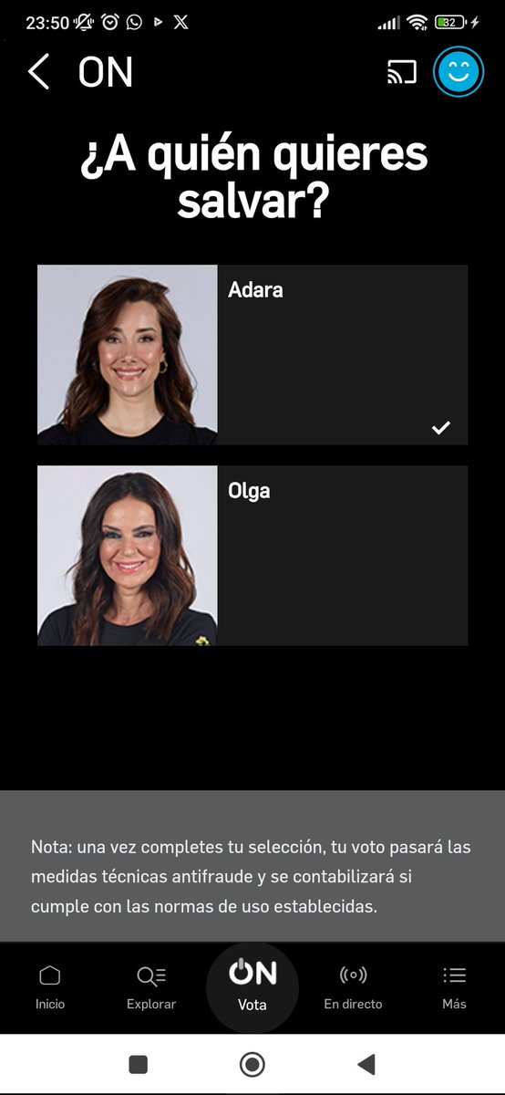 starbeach55's tweet photo. Entiendo a Adara lo que pide , pero el problema es quien le acompaña en la expulsión ...no puedo con Olga.. #SVAllStarsGala2 https://t.co/sFOYoMddsZ