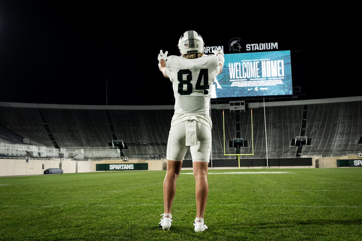 Glad to be a member of Spartan Nation. Please consider supporting Michigan State's official collective <a href="/SpartyNIL/">Spartan Nation NIL</a> 

spartynil.com