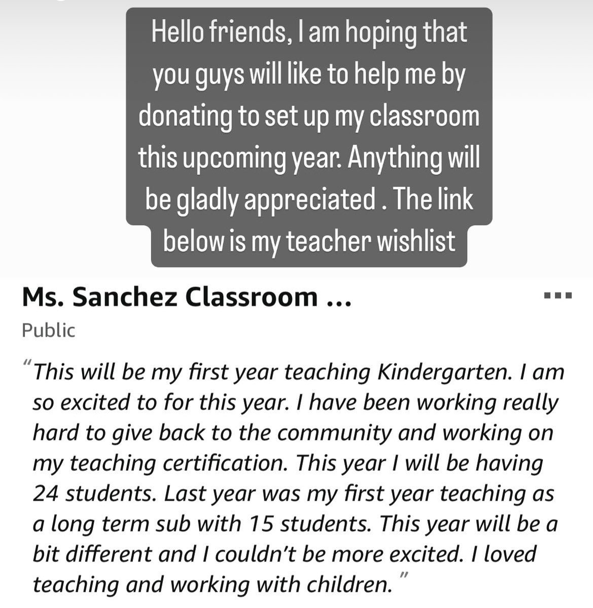 I need some help with my classroom. #teacherwishlist #clearthelist #clearthelist2024 #clearthelist24 
amazon.com/hz/wishlist/ls…