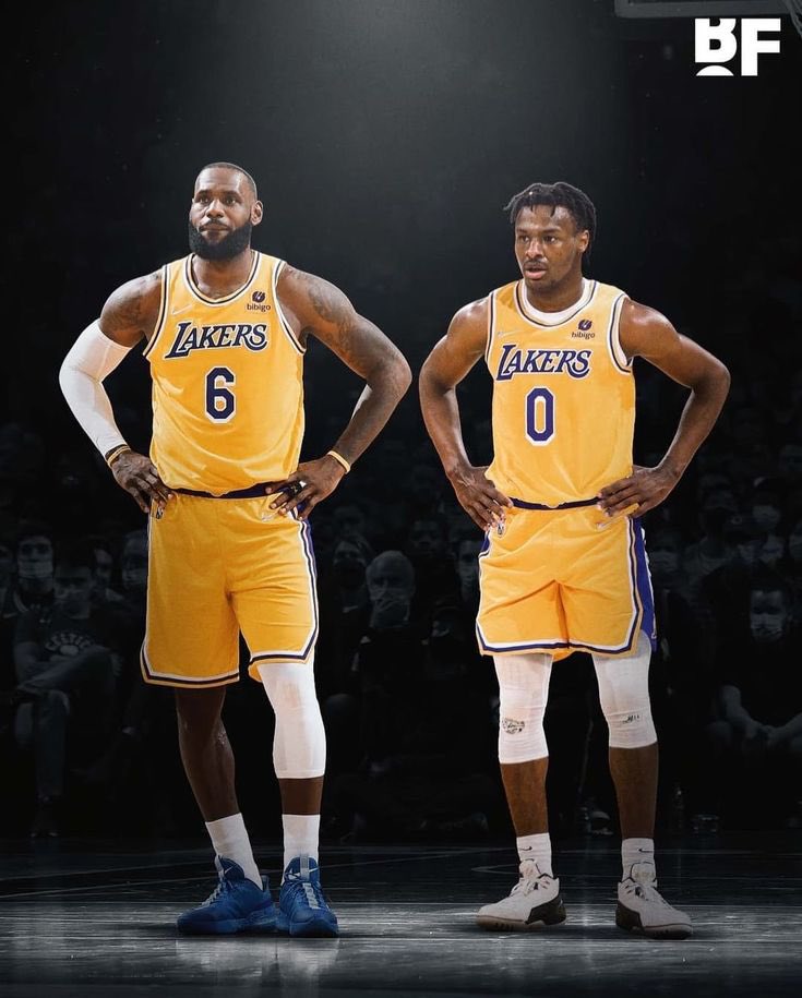 WELCOME TO THE LAKERS BRONNY 👑