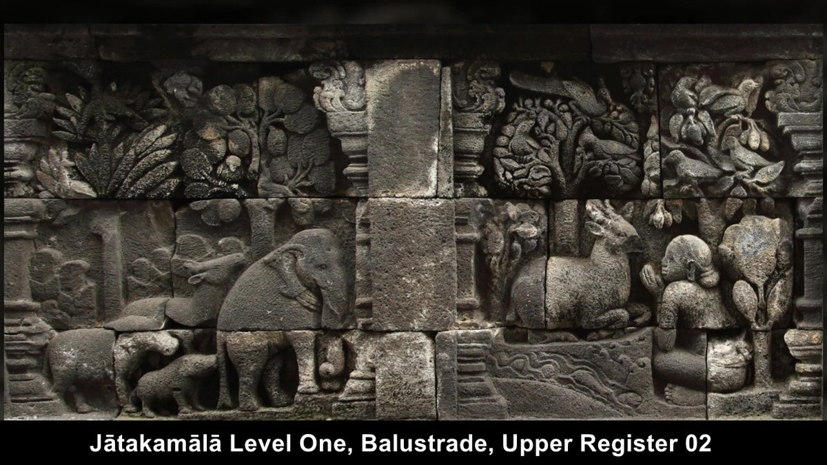 dharmadocus's tweet image. Jātakamālā Level 1, Borobudur, 02. The second part of the Jātakamālā stories at Borobudur, and also other Jātaka and Avadāna stories.  dharma-documentaries.net/jatakamala-lev… #Culture #Dharma #Bodhisattva #Indonesia #Java #Reliefs