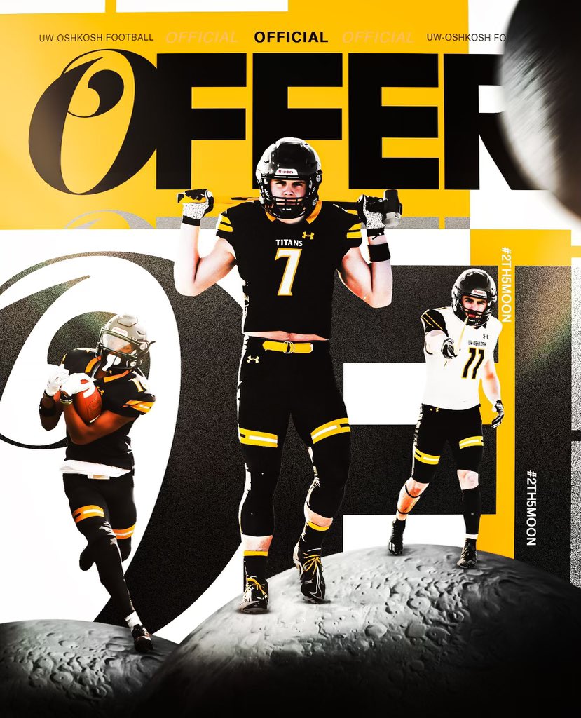 Sam_DiPiazza5's tweet photo. After a call with @mclaganTITANS I am excited to announce my first offer to @UWOFootball. https://t.co/TPiEGdRClp