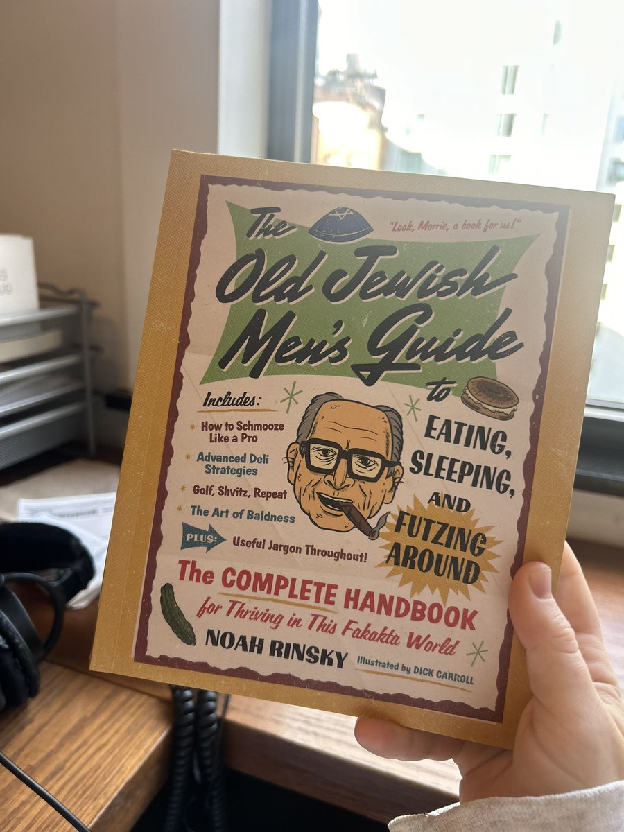The only instruction manual you’ll ever need. 

Pre-order <a href="/oldjewishmen/">oldjewishmen</a>’s debut book here: amazon.com/Jewish-Eating-…