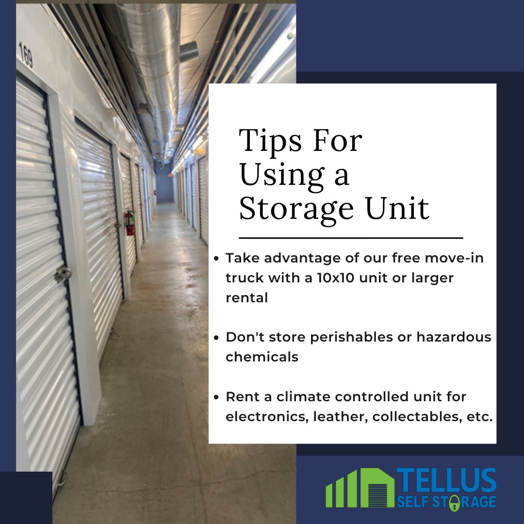 Tellus_Storage's tweet image. Get the most out of your storage with these tips! #Walker #Storage #StorageTips

Tellus Self Storage - Walker
9775 Florida Blvd Suite A
Walker, LA 70785
(225) 667-7727