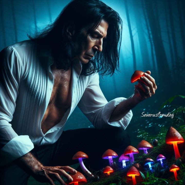 WoefulSplendor's tweet image. If he's needed, he'll be in the Forbidden Forest picking death caps.