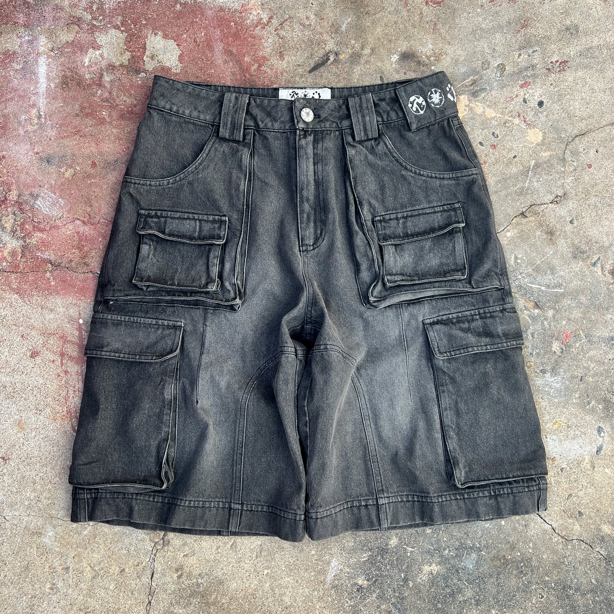 omneeworld's tweet photo. ‘cirro’ jorts available tomorrow https://t.co/OOGCvTgfLU