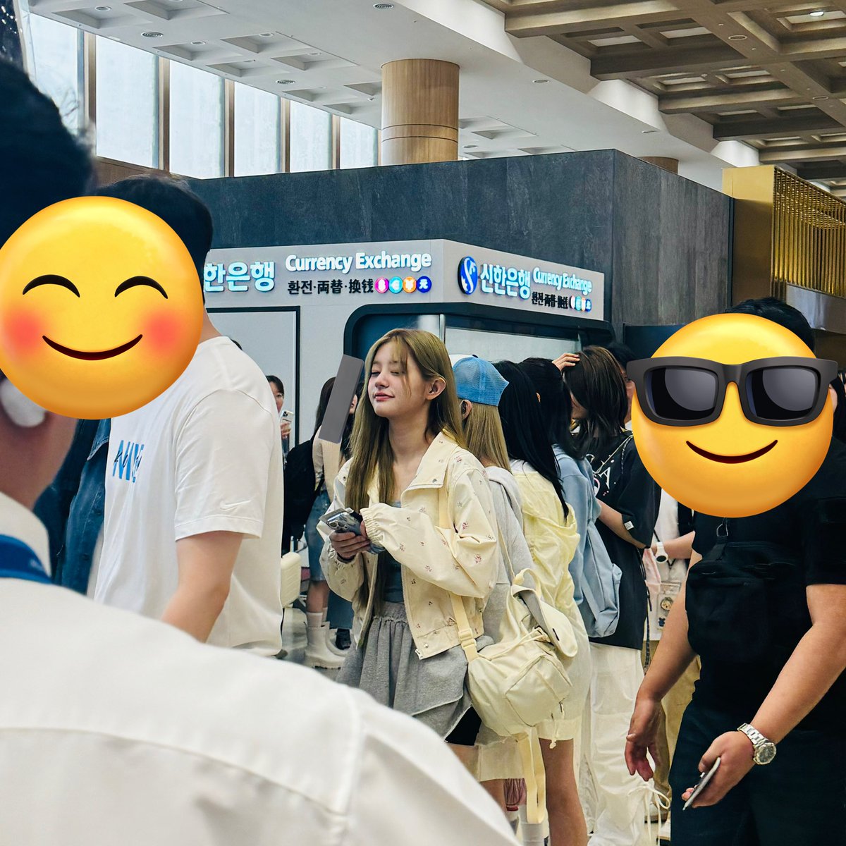 김공에서 아일릿 봤어용