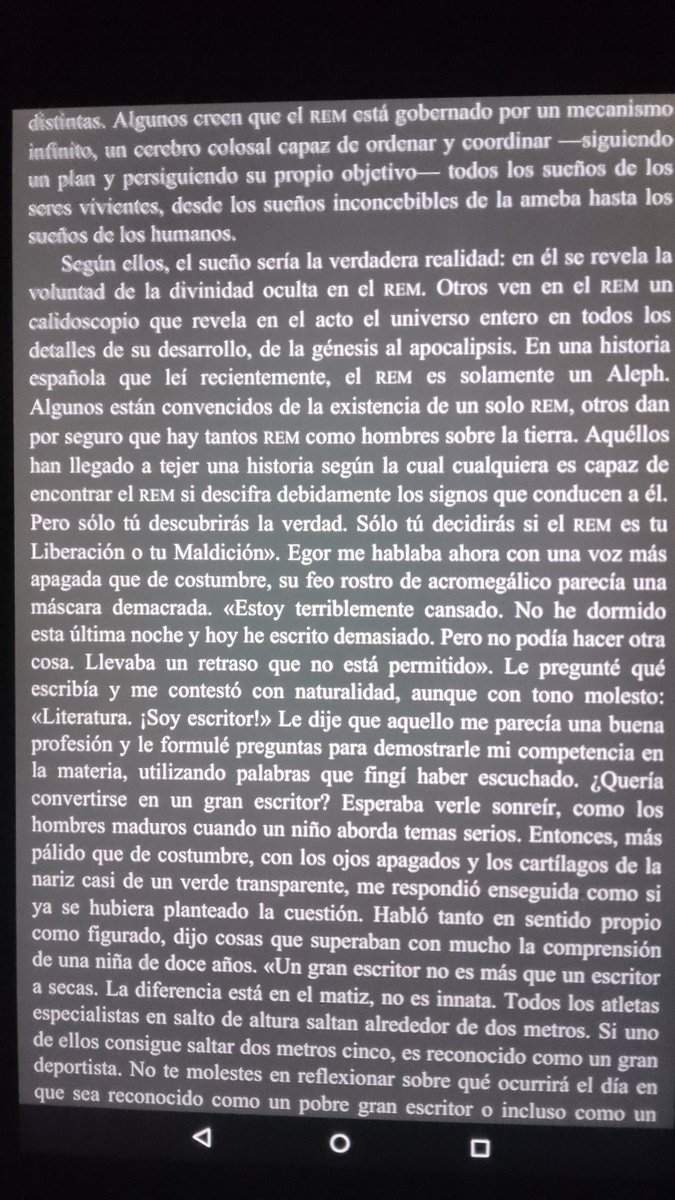 tomasvanes's tweet photo. El onírico Mircea Cartarescu rememora a través de un escritor deforme aquella "historia española" sobre un Aleph, el punto vuelto el Todo, que alegoriza su concepto de REM y muestra la grosera influencia de otro hombre onírico de destino literario.
Carlos Daneri INTENSIFIES. https://t.co/FrsryquZ6X