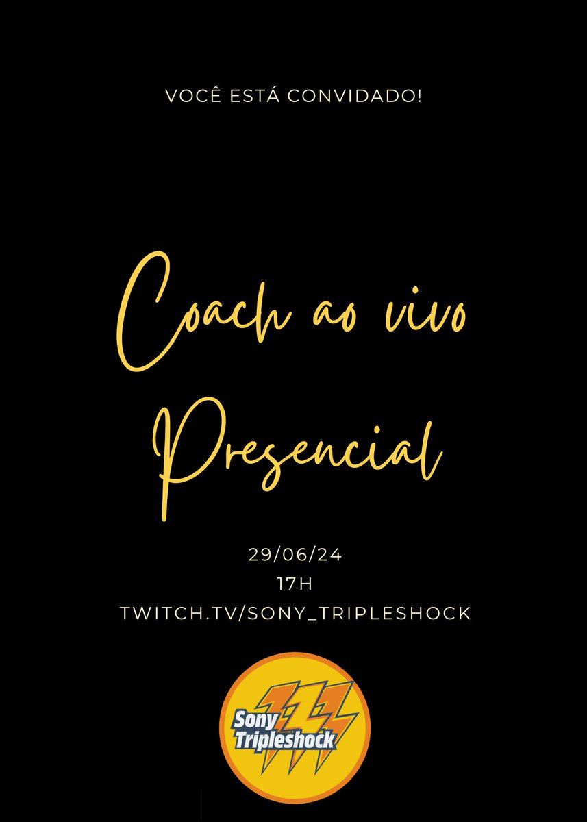 🎮 Pessoal, com a nossa meta de subs batida, teremos nosso COACH AO VIVO no sábado, 27/06 às 17h! 🕔 Farei em um formato diferente, espero que gostem! É uma oportunidade excelente para quem quer aprender mais sobre o game e tirarei eventuais dúvidas do chat. Espero vocês lá! ⚡