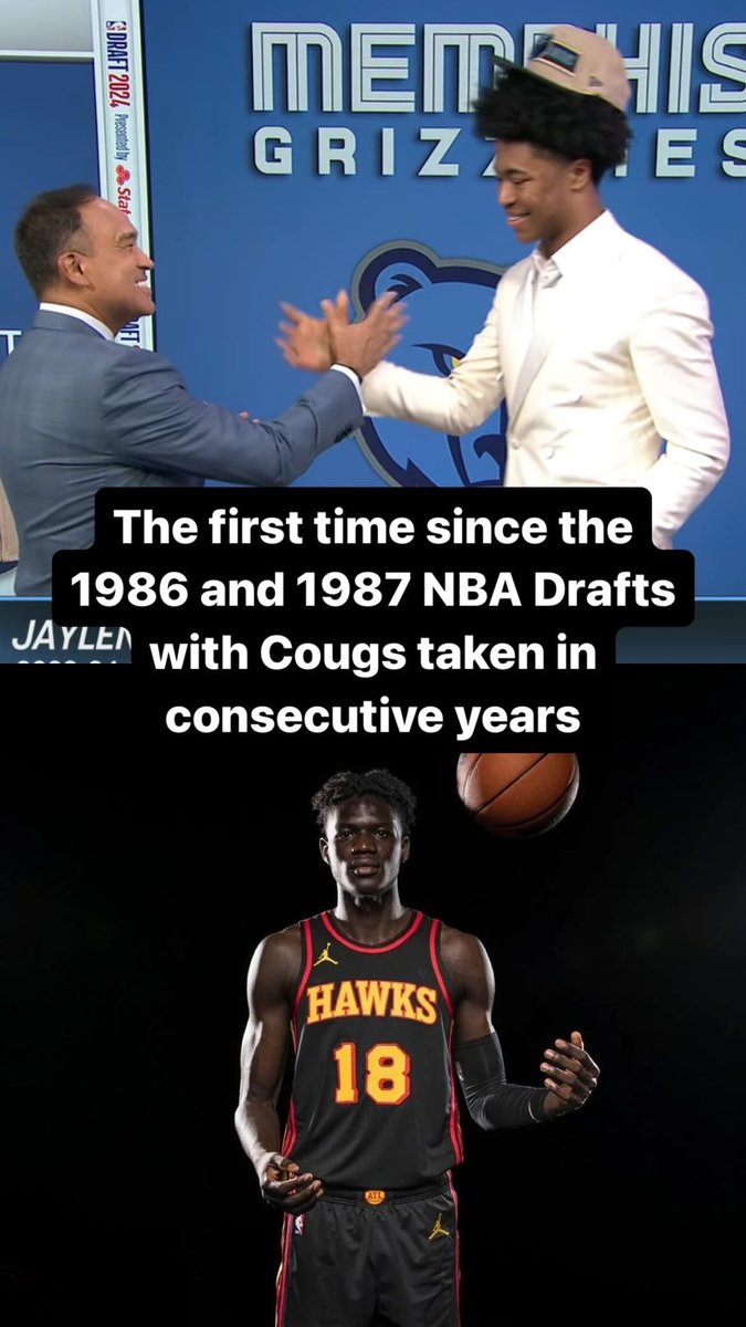 The first time since the 1986 and 1987 #NBADraft with Cougs taken in consecutive years. 

Can you name the 1986 and 1987 WSU NBA Draftees?
