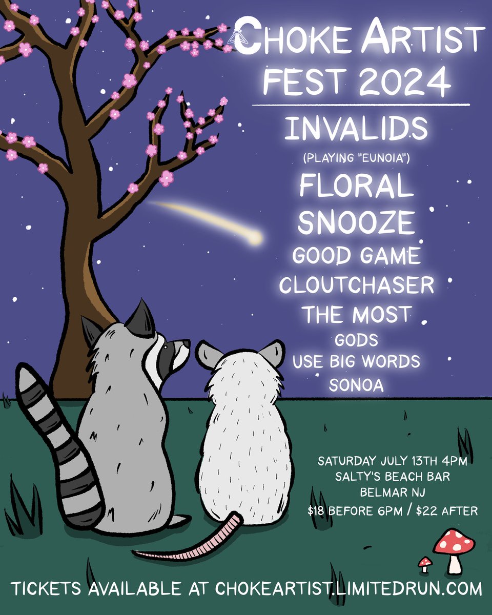 natefromfloral's tweet image. Floral first show in 2 years coming in hot