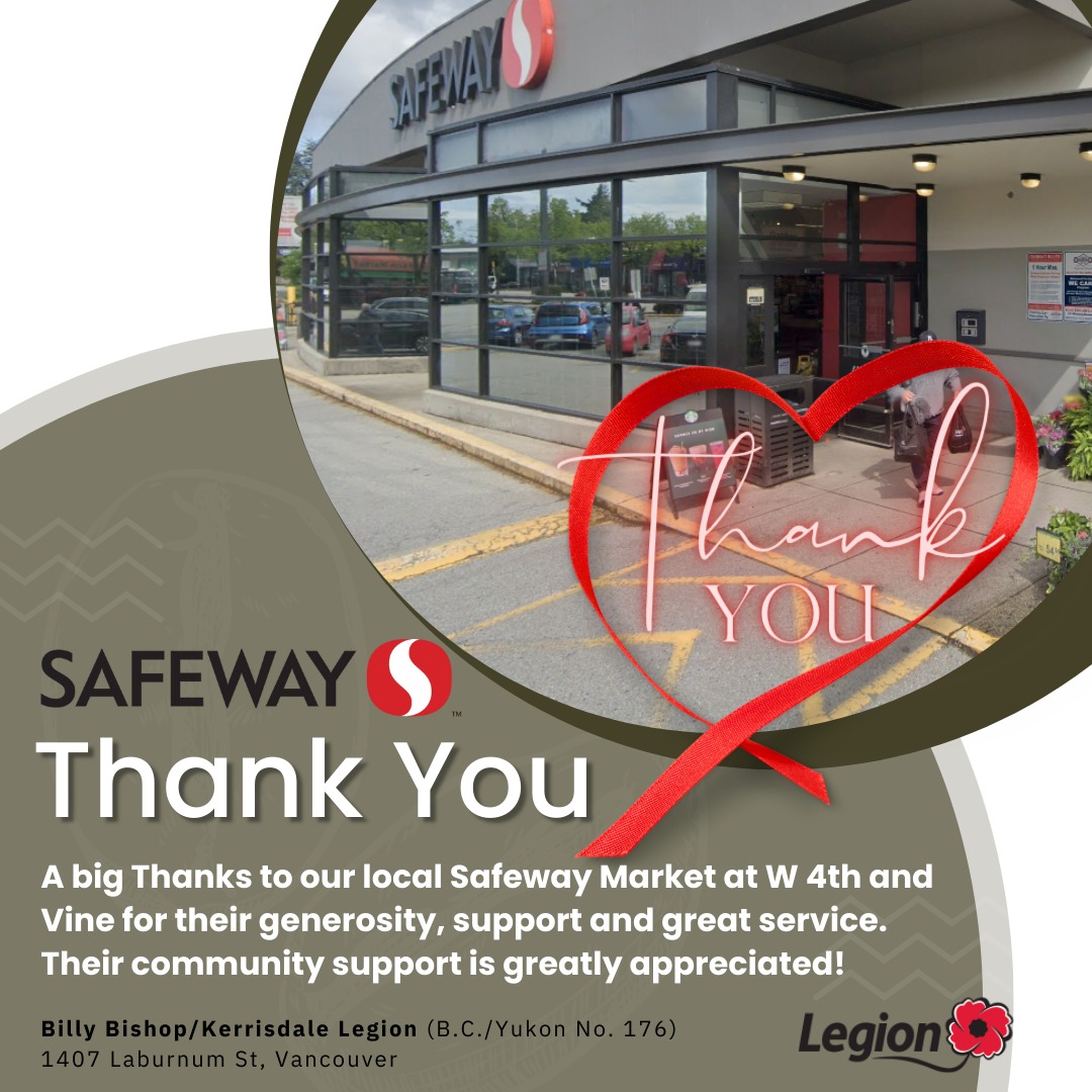 A huge thank you to Safeway at W4th and Vine for their incredible generosity and unwavering support! Their recent donation and continued commitment to the Branch makes a tremendous difference! #ThankYou