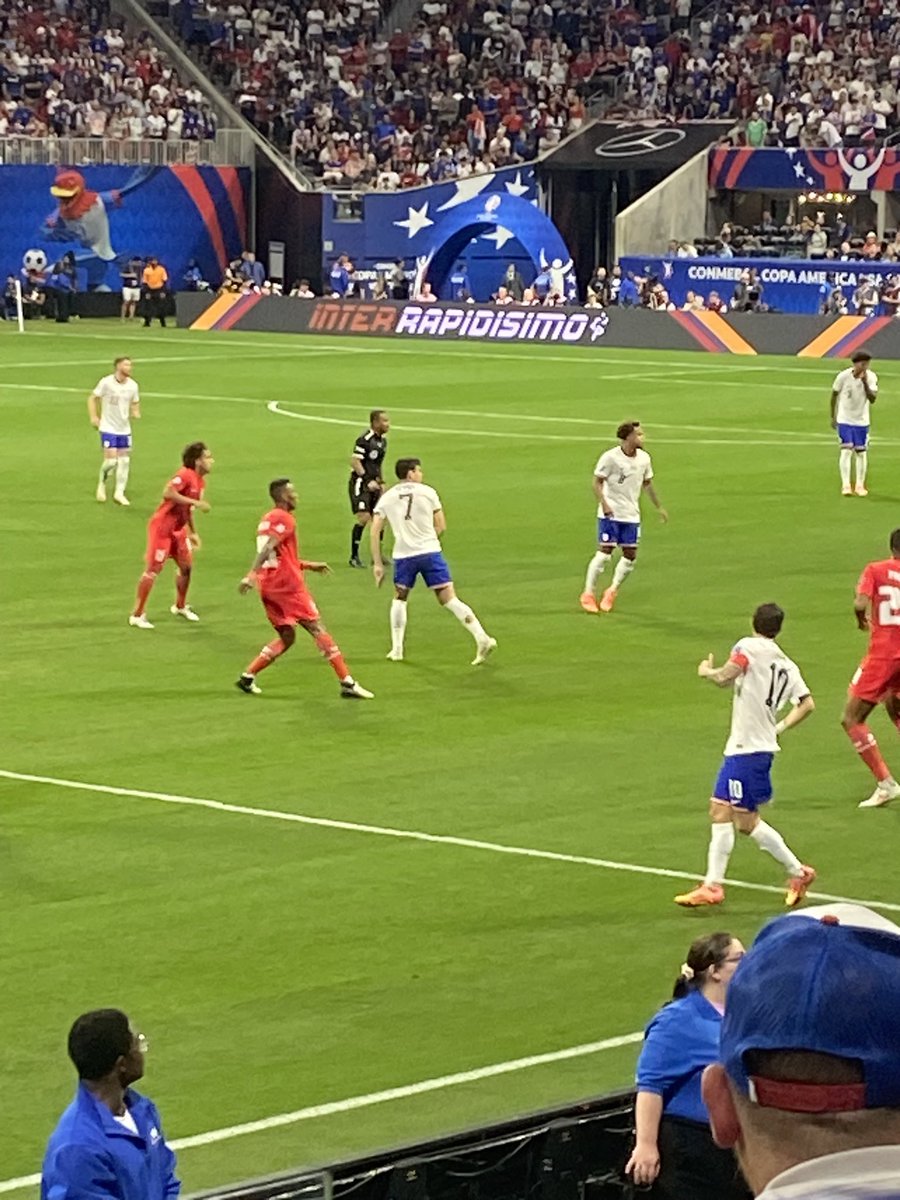 USA Panama  copa America … referee is kind of questionable 🤨