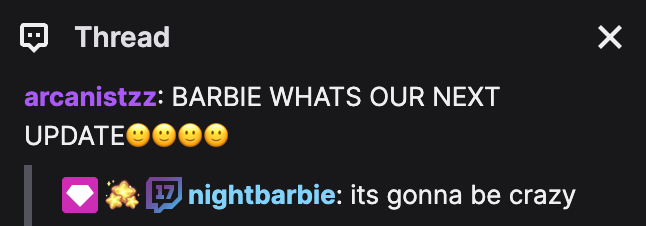 Barbie says that the new #royalehigh update will be crazy!

#RHTC #rhtea #rhteaspill #cybertea #beatea