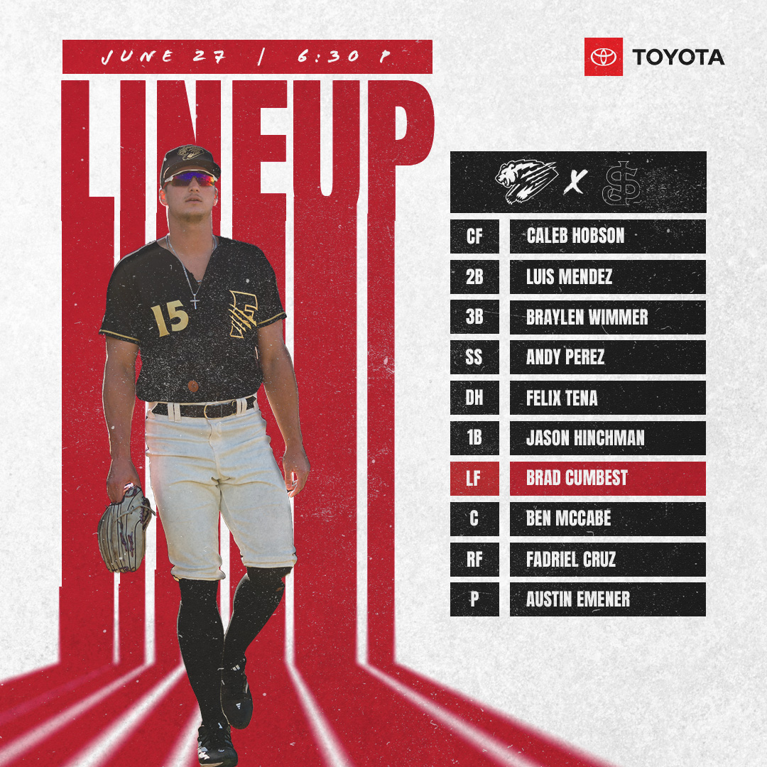 Did you know <a href="/BradCumbest/">Brad Cumbest</a> caught a touchdown in college for <a href="/HailStateFB/">Mississippi State Football</a>? Now Mule hits homers for the Grizzlies! Let's get a W in the South Bay. 🐻⚾️🏈

🎧: milb.com/fresno/fans/au…