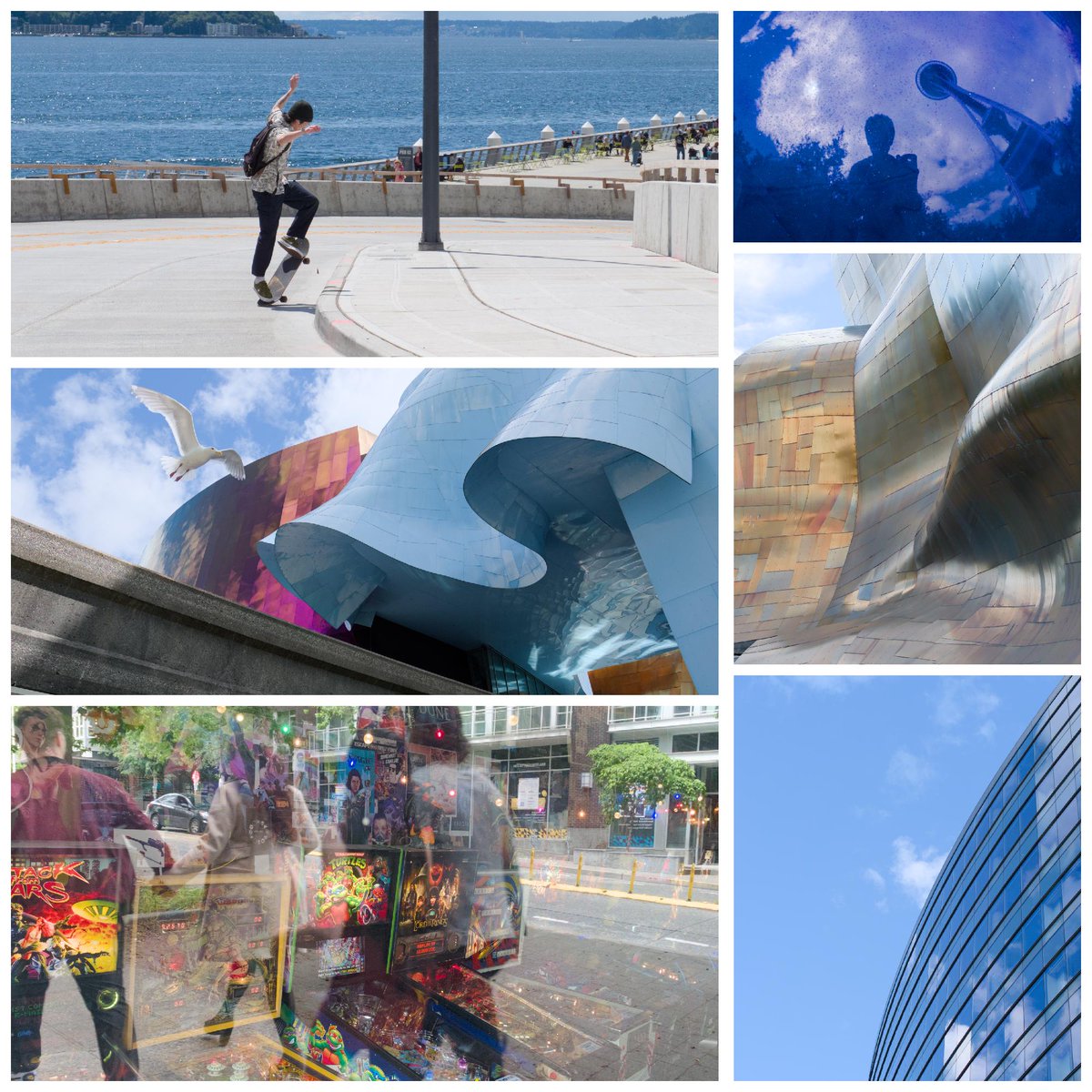 A few photos shot wandering around Seattle. More photos at davidemoltisanti.com/seattle/