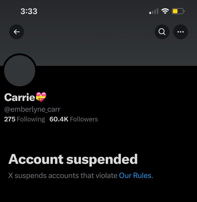 YES YES YES finally got this stupid fuck suspended! Now time to get to the 100s of other impersonators