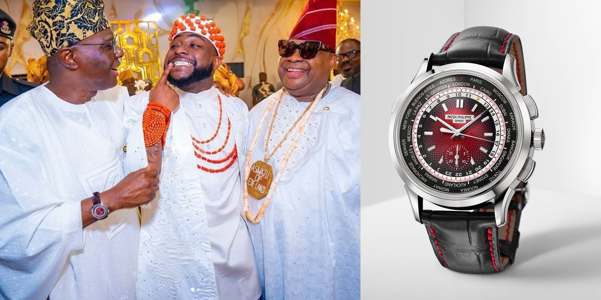 SaharaReporters's tweet photo. Lagos Governor @JideSanwoOlu Spotted Wearing N195Million Wristwatch At @Davido’s Wedding Amid Hardship, Widespread Hunger | Sahara Reporters https://t.co/OVmgM1Hi3f https://t.co/JQoHmIK8cN