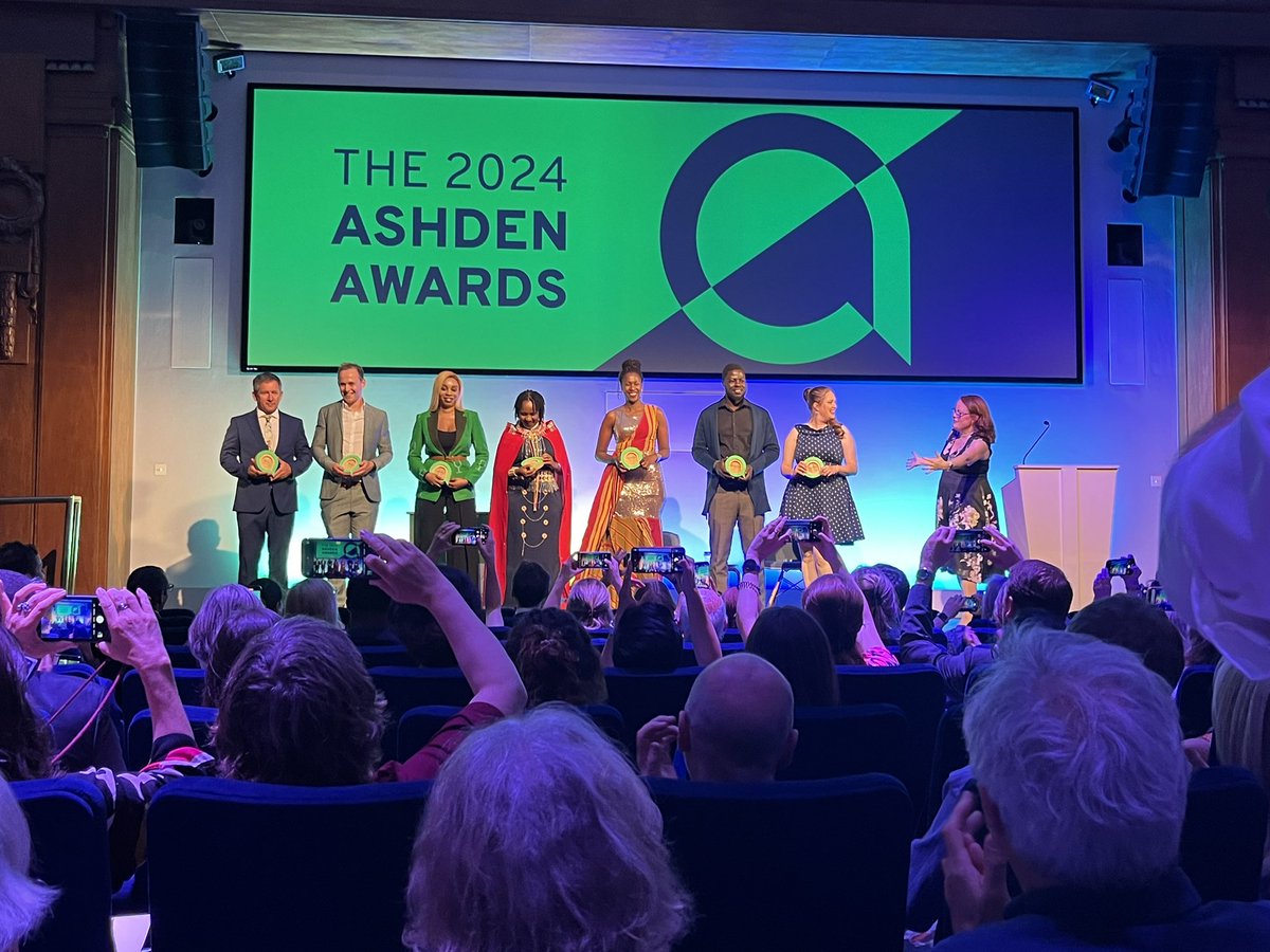 Chris63Rowland's tweet photo. @Ashden_org @GreenSolitaire Wonderful evening at 2024 Ashden Awards https://t.co/AeEqBAdnKN
