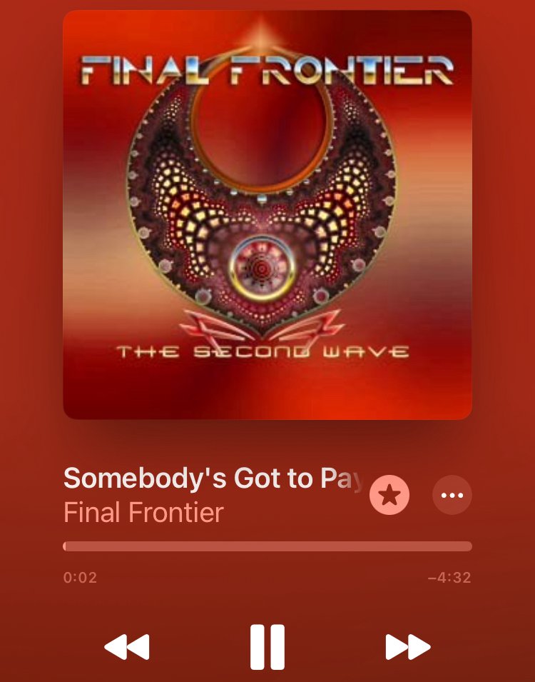 metashica's tweet image. Final Frontier
Somebody&apos;s Got to Pay the Price / The Second Wave (2004) #FinalFrontier

ジメジメしたこの時期は苦手です☔️
こんな夜はとびきり爽やかな曲を聴く🎧
カナダ産メロハー・プロジェクト
Final Frontier の2nd💿なんていいかも…
うん、爽やかすぎて心まで洗われた気分に✨