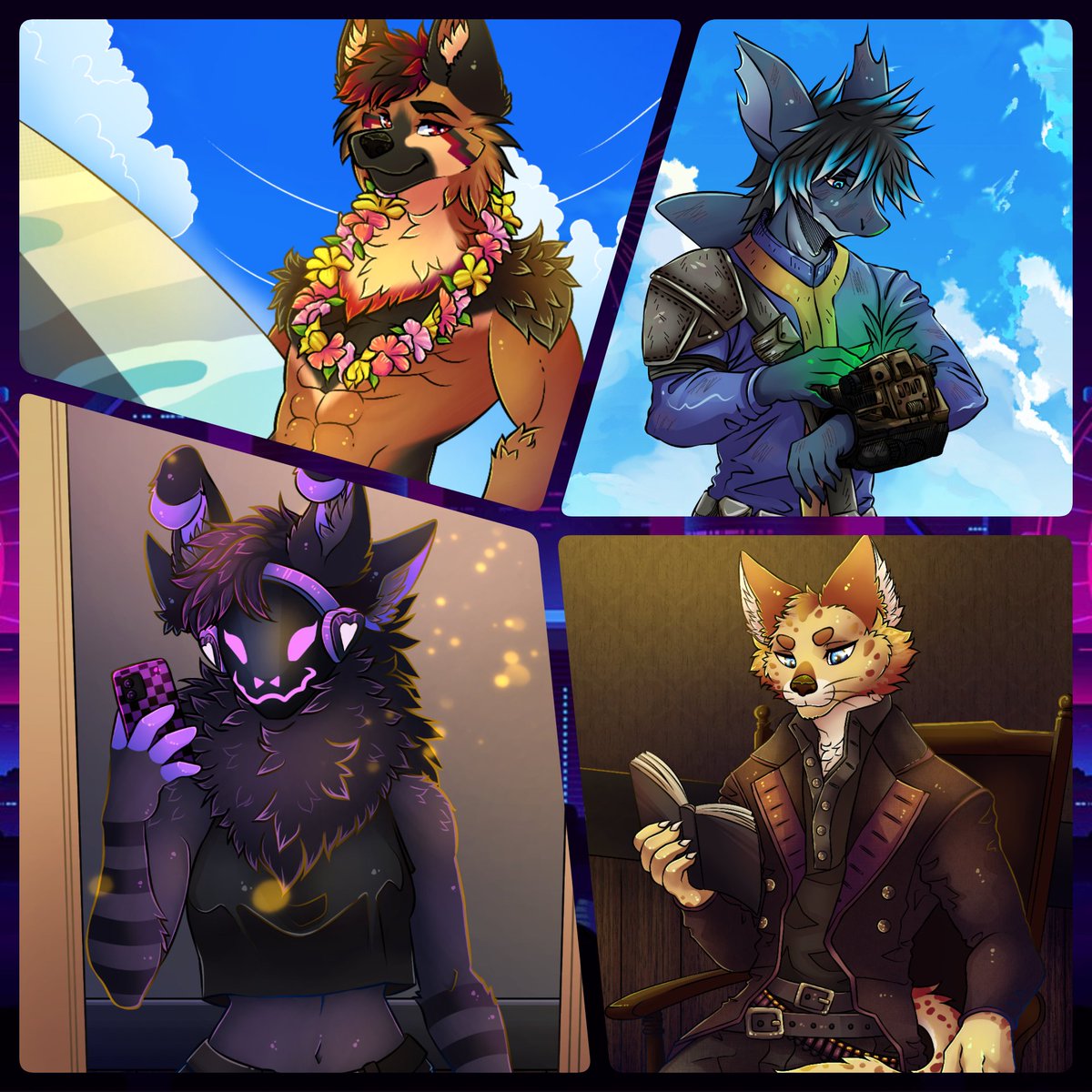 Commission Open! :3

Icon - $25
Bust - $30
Halfbody - $40 (+20 for extra character)
Fullbody - $60 (+30 for extra)

sfw/nsfw✓
Paypal payment

Discord: artofem
Telegram: @artofem2024

My FA:
furaffinity.net/gallery/artofe…

#commissionopen
#opencommission
#furryartist
#furrycommission