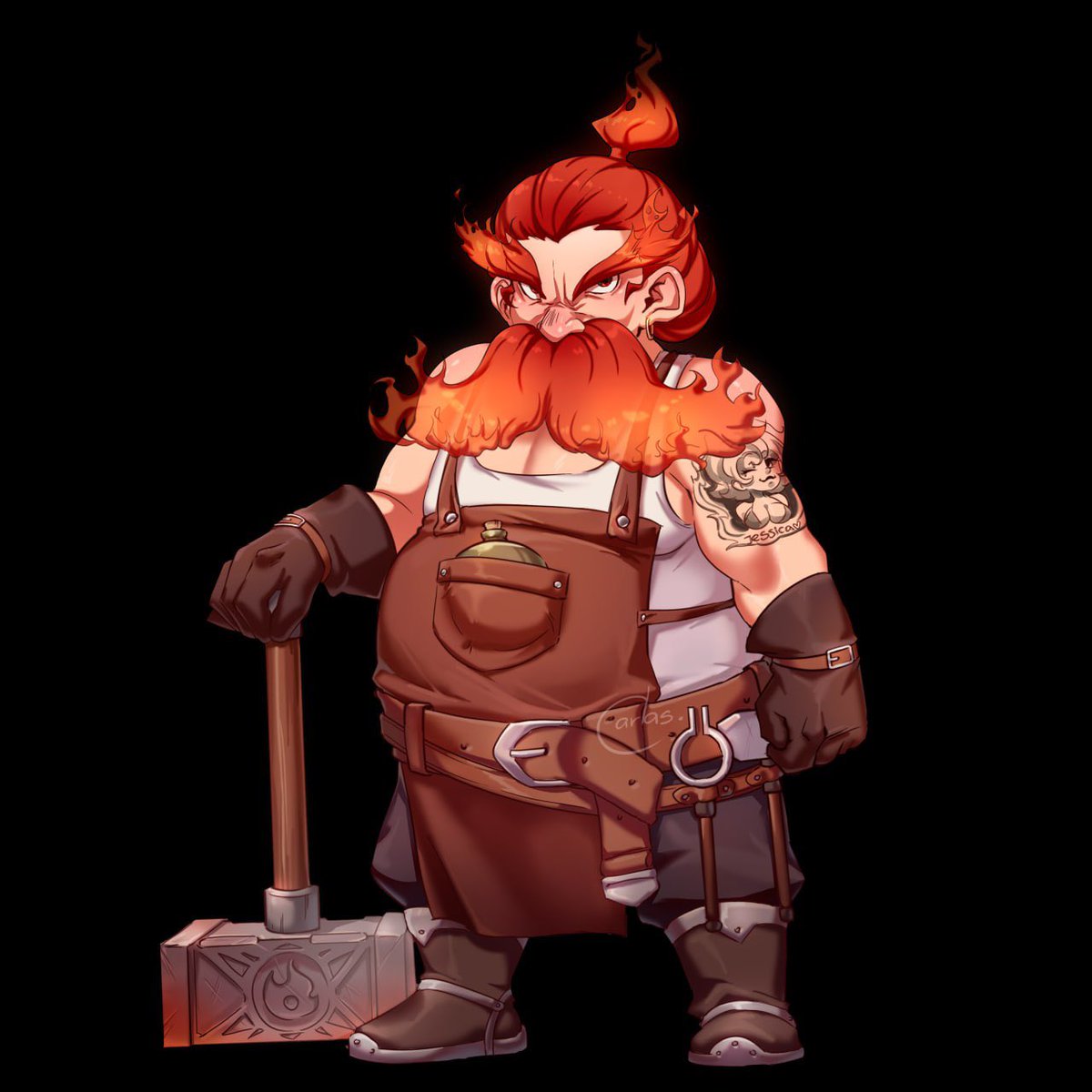 Dwarf 🔥⚒️
#dwarf #animeart
