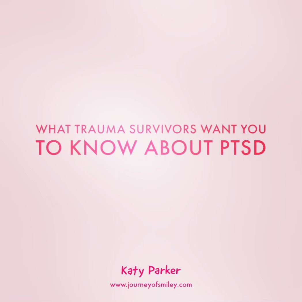 WHAT SHOULD YOU KNOW ABOUT PTSD?
journeyofsmiley.com/what-trauma-su…
.
.
.

#PTSDAwarenessDay
#PTSDAwareness 
#PTSDAwarenessMonth 
#PTSDWarrior 
#ptsd 
#Trauma