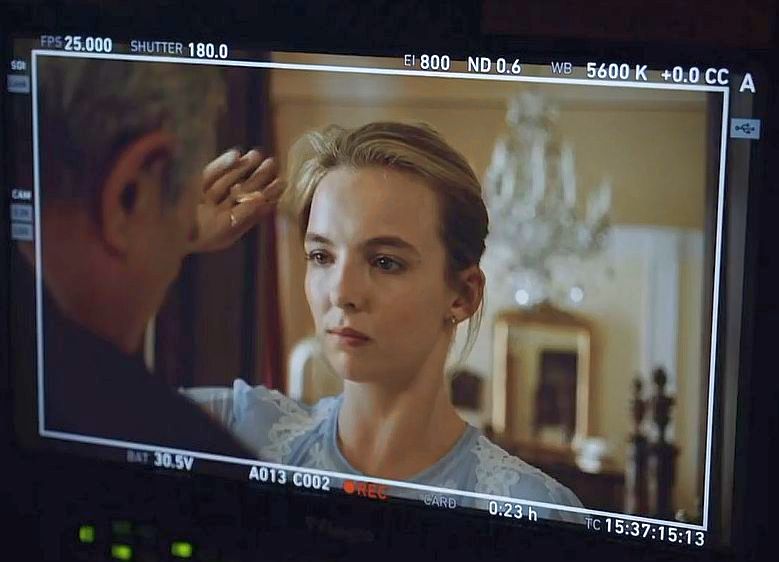 newbandsphase's tweet photo. Jodie Comer Killing Eve S1 E1 BTS https://t.co/dtLMO1uxfm