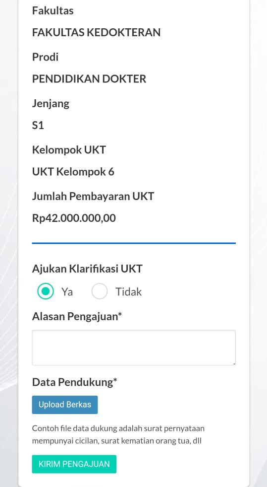 antipikmiclub's tweet photo. plss uin parah banget co, kasian temen gue dpt ukt 42jt, katanya emg di tembak rata di gol 6-7, dzolim banget sumpah😭🫵 ga semua org mampu bayar ukt segitu…. #turunkanuktuin https://t.co/Y7Xdo148U7