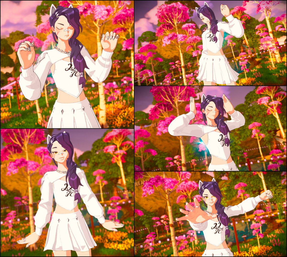 AlexTheAeterna's tweet photo. 💜 Court Queen Erisa 🤍

"She rules the court in summer style"

#FortniteWrecked #Fortnite #FortniteCh5S3 #FortniteArt #Fortography https://t.co/15oSoPn0jm