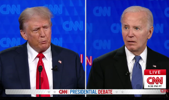 theserfstv's tweet photo. So it appears the choices are between a convicted felon who lies every other statement and saw fit to call his opponent a Palestinian as an insult...and a dude who is barely finishing sentences https://t.co/I9hooOIFP2