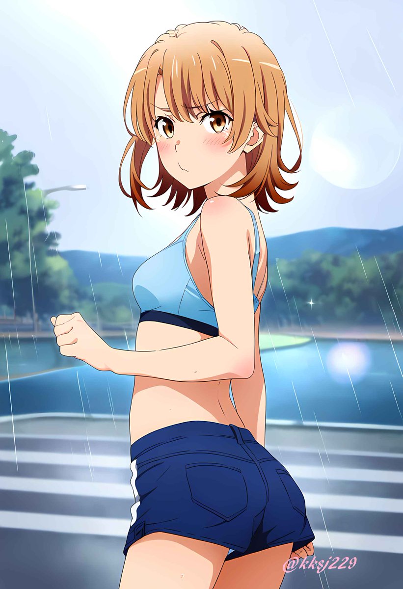 雨強いからもう帰りません？ 【予約投稿】 #俺ガイル #一色いろは