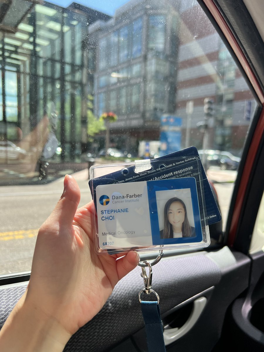 Stephanie Choi (@_stephaniechoi) on Twitter photo Today marked the last day of my Oncoderm rotation at <a href="/DanaFarber/">Dana-Farber</a>. From being a cancer patient caretaker to now being on the other side and working as a provider, it’s beyond words to describe how humbling and rewarding this is. Bittersweet to say goodbye. Hope to be back one day! Today marked the last day of my Oncoderm rotation at <a href="/DanaFarber/">Dana-Farber</a>. From being a cancer patient caretaker to now being on the other side and working as a provider, it’s beyond words to describe how humbling and rewarding this is. Bittersweet to say goodbye. Hope to be back one day!