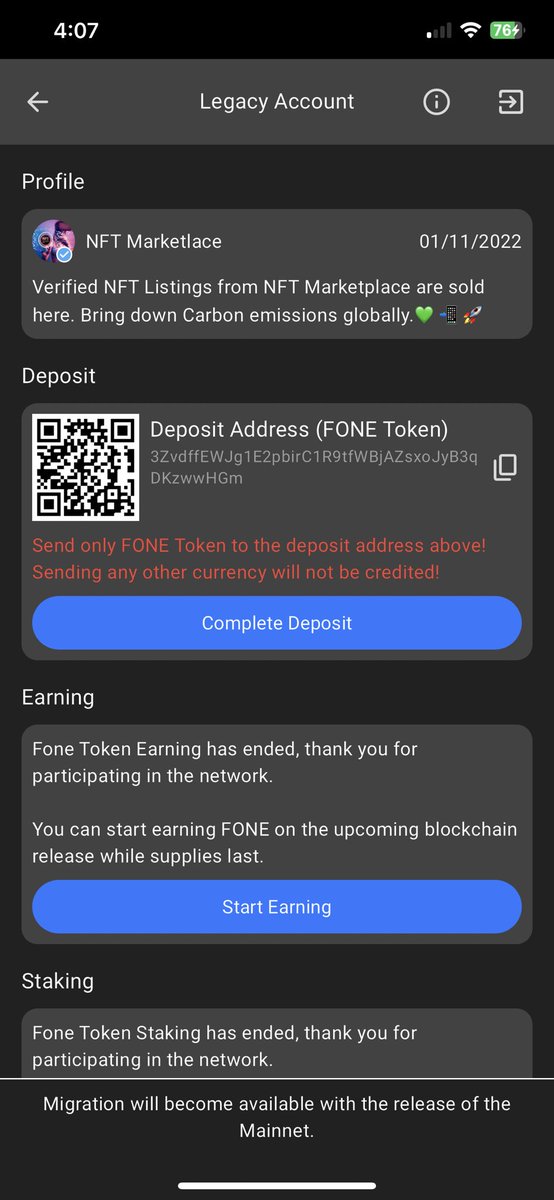 NFT__Metaverse's tweet photo. @Fone_Network 3ZvdffEWJg1E2pbirC1R9tfWBjAZsxoJyB3qDKzwwHGm

I’ve been a FONE follower, investor, and enthusiast since 2022, and I am excited to see where this takes us! “TO THE MOON!” 🚀🌕🤑 https://t.co/RE491nPHGB