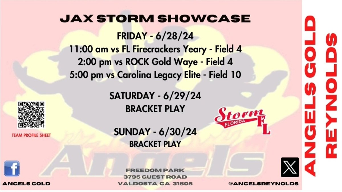 If you happen to be in the Valdosta Ga area this weekend. Check check me out with my sister team, Angels Gold. 3895 Guest Road. Freedom Park. See yall there.