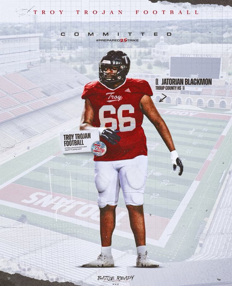 Jatorian Blackmon (@jatorian16) on Twitter photo Boooom💥Very blessed to say I’m committed to Troy University <a href="/TroyRecruiting/">Troy Football Recruiting ⚔️</a> <a href="/TroupTigerFB/">Troup Tiger Football</a> <a href="/tanner_glisson/">tanner glisson</a> <a href="/TroyRecruits/">TroyRecruits</a> <a href="/JC_PUNISHER_GA/">J.C._COPELAND</a> Boooom💥Very blessed to say I’m committed to Troy University <a href="/TroyRecruiting/">Troy Football Recruiting ⚔️</a> <a href="/TroupTigerFB/">Troup Tiger Football</a> <a href="/tanner_glisson/">tanner glisson</a> <a href="/TroyRecruits/">TroyRecruits</a> <a href="/JC_PUNISHER_GA/">J.C._COPELAND</a>